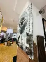 Mischtechnik auf Leinwand, Unikat mit Graffiti gesprüht