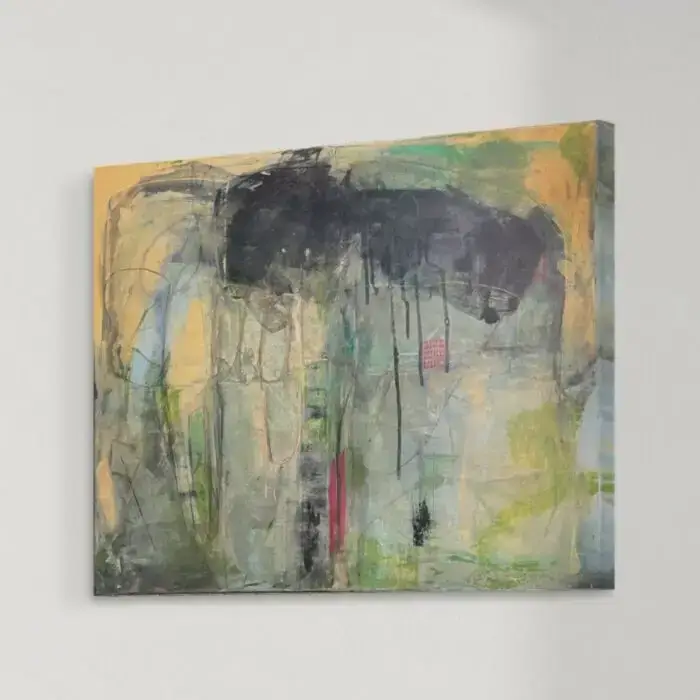 Unikat - ARTWORK | 029-2023 – Emerging Silence - 70x100 cm – Bild 4