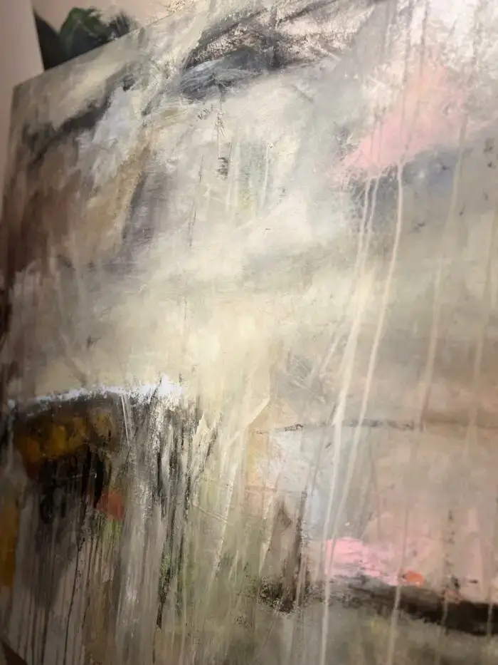 Unikat – ARTWORK | 146-2024 – Desert Silence | 100x100 cm – Bild 5