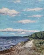 Gemälde "Am Strand von Habernis" – Bild 2