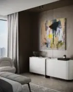 Unikat – ARTWORK | 002-2025– Bound Echoes | 120x120 cm – Bild 4